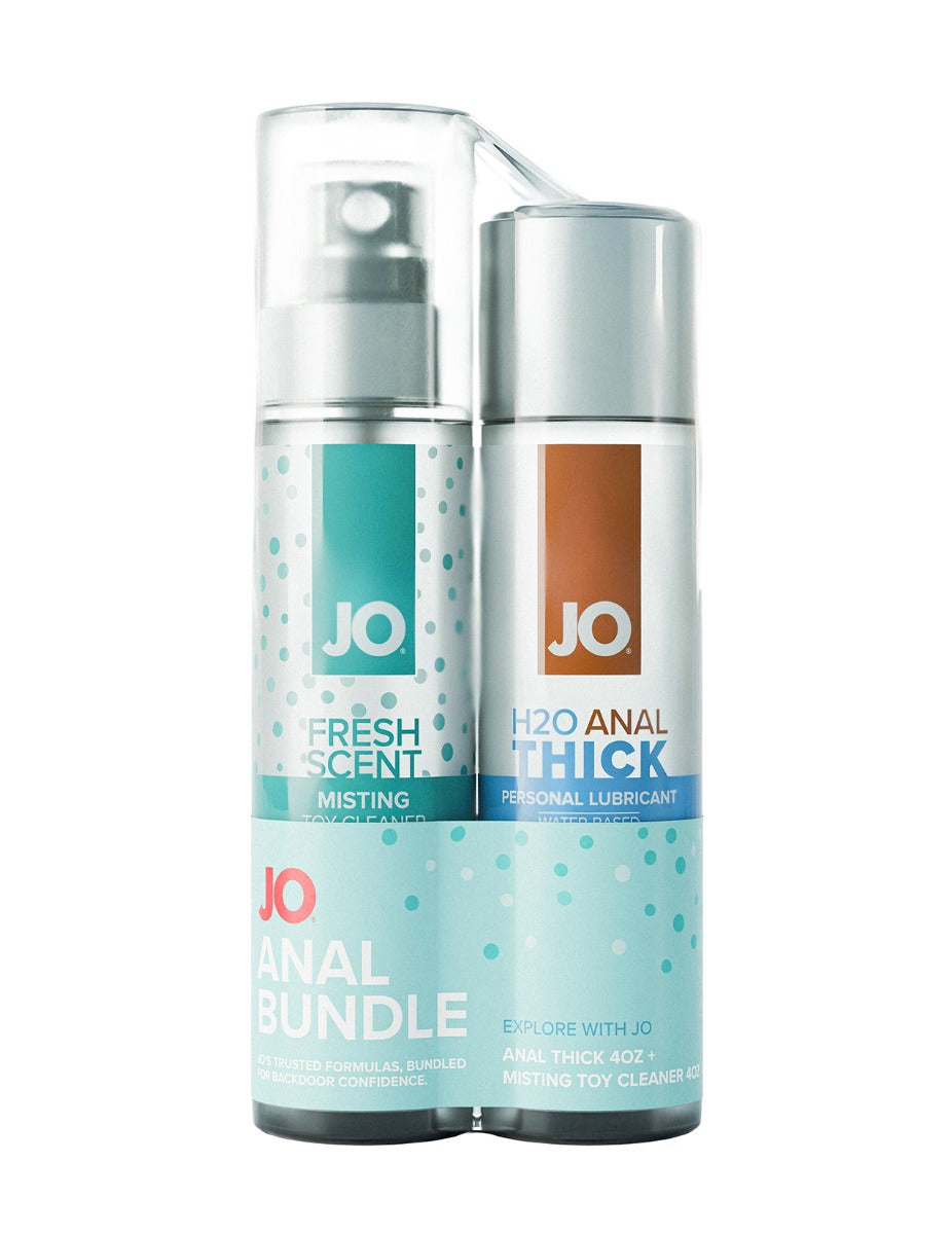 JO Limited Edition Anal Thick 4 Oz And Misting Toy Cleaner 4 Oz Bundle