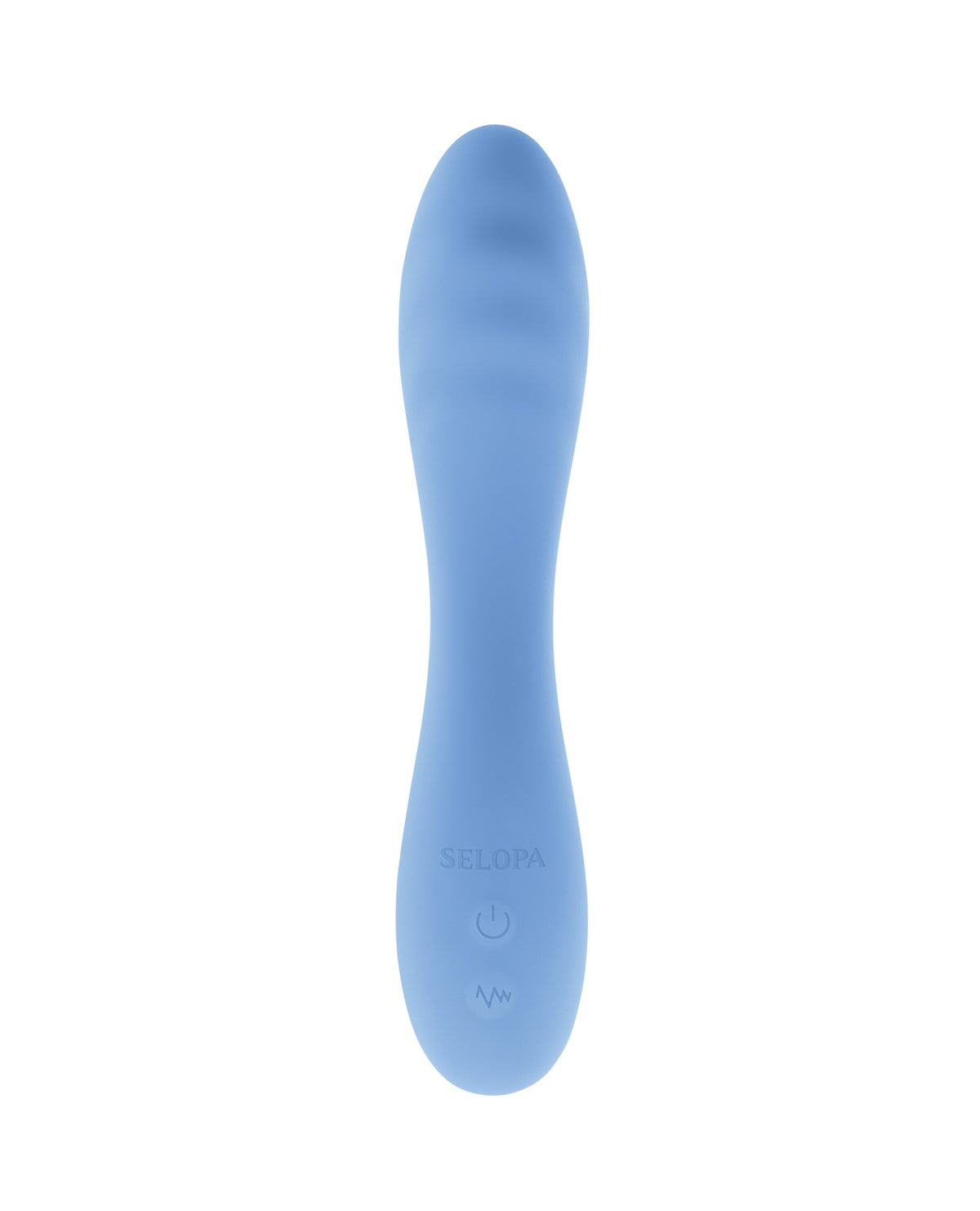 Selopa Hit The Mark Blue Curved Vibrator With Powerful Vibrations