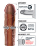 Indlæs billede i gallerifremviser, Fantasy X Tensions Mega Two Inch Extension Brown Premium
