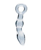 Cargue la imagen en el visor de la galería, Dildo anal de vidrio estriado Utopian Mystique, 5.2 pulgadas, borosilicato
