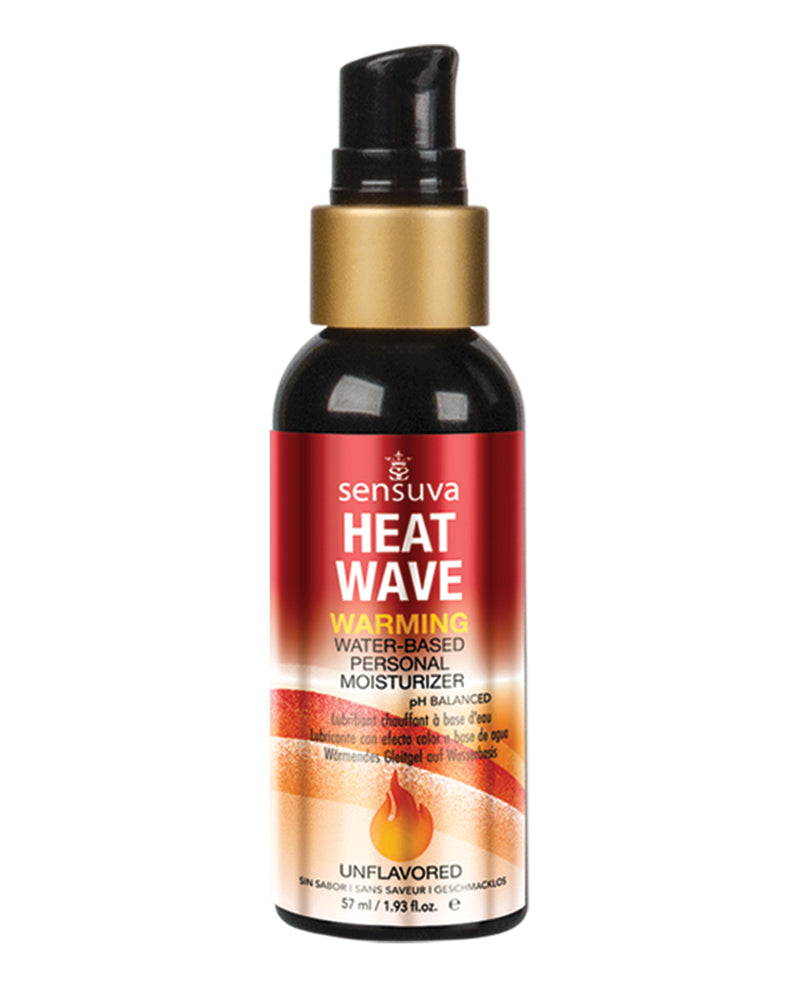 Bild in den Galerie-Viewer laden, Sensuva Heat Wave erwärmendes wasserbasiertes Gleitgel für den Intimbereich 2 Oz
