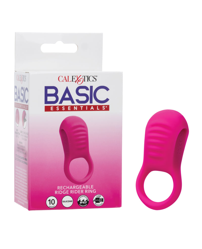 Load image into Gallery viewer, Basic Essentials Rechargeable Ridge Rider Ring

