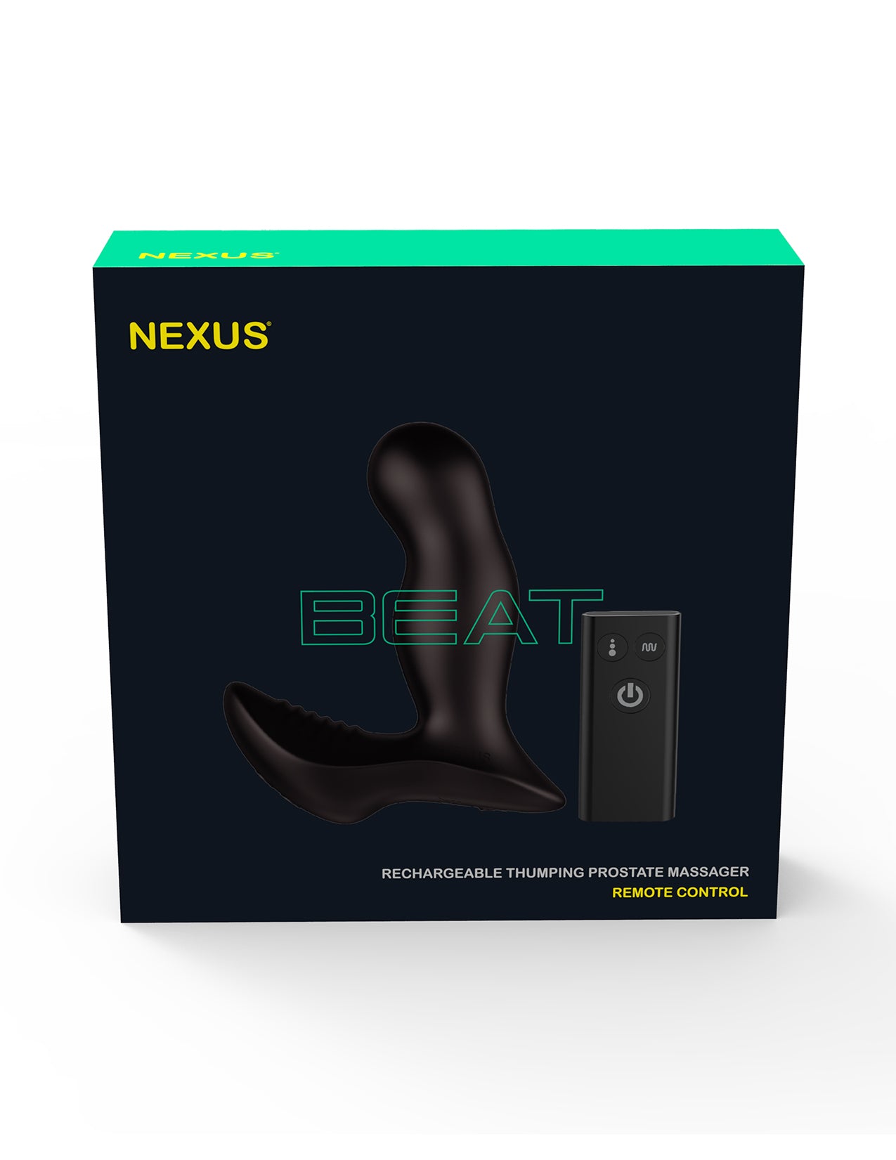 Plug anal prostático inalámbrico Nexus Beat Thumper Pro con masajeador perineal a distancia