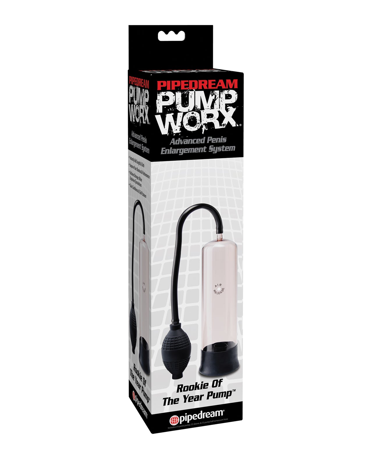 Pump Worx Rookie of the Year Penis Pump for Bigger Stronger Erections