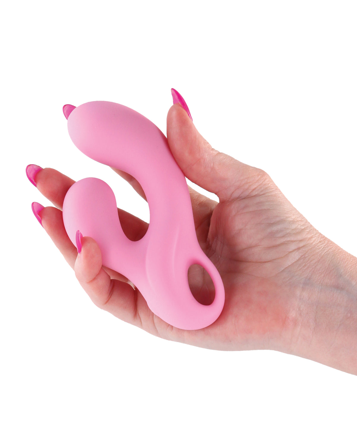 Agatha Rose Quartz Silicone Vibrating Rabbit Petite Seven Functions Waterproof