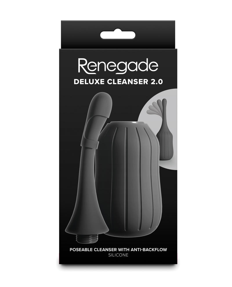 Carica l'immagine nel visualizzatore Galleria, Detergente Renegade Deluxe Cleanser 2.0 nero con silicone anti-riflusso e beccuccio
