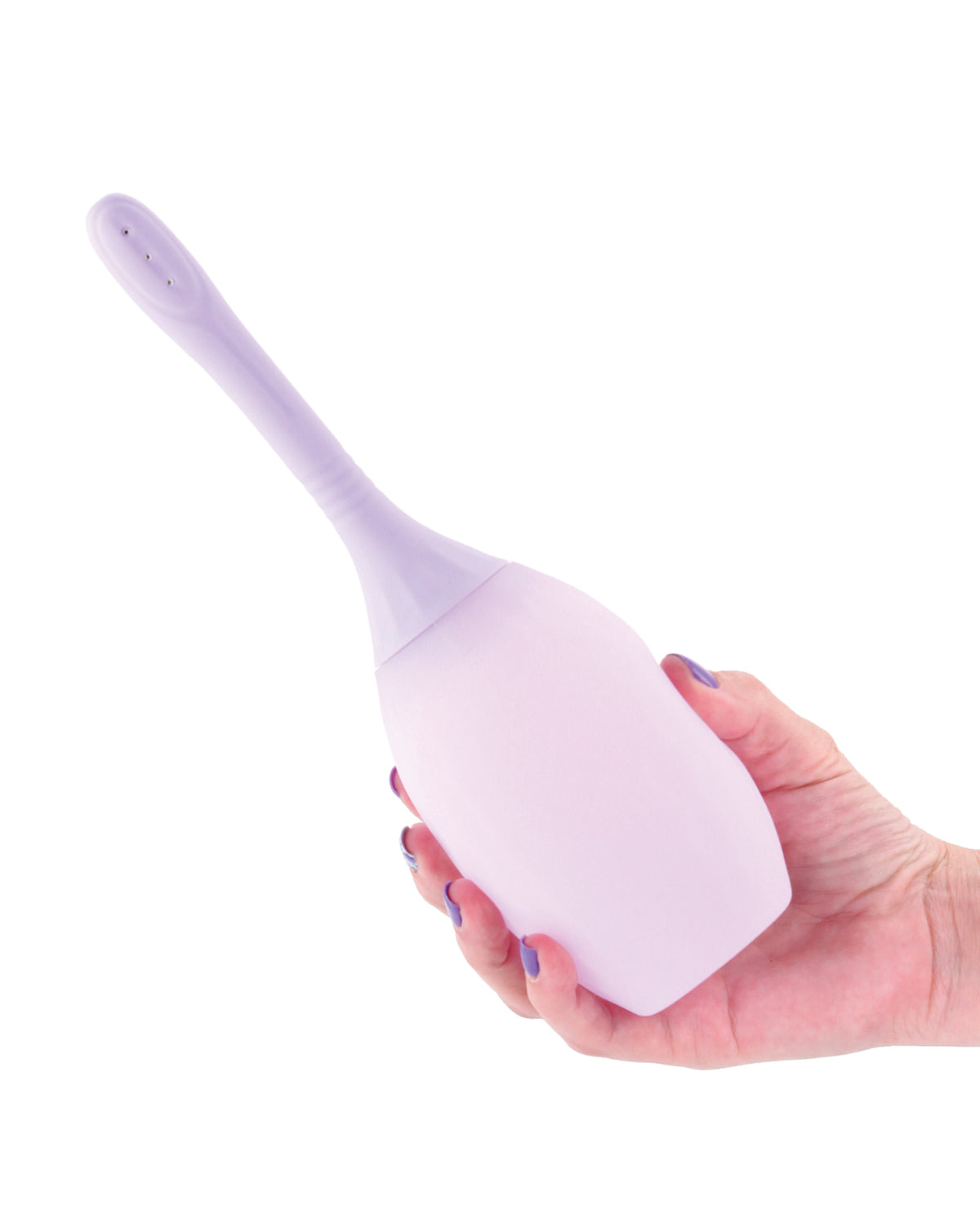 Dispositivo per l'igiene intima Inya Refresh con bulbo viola anti-riflusso