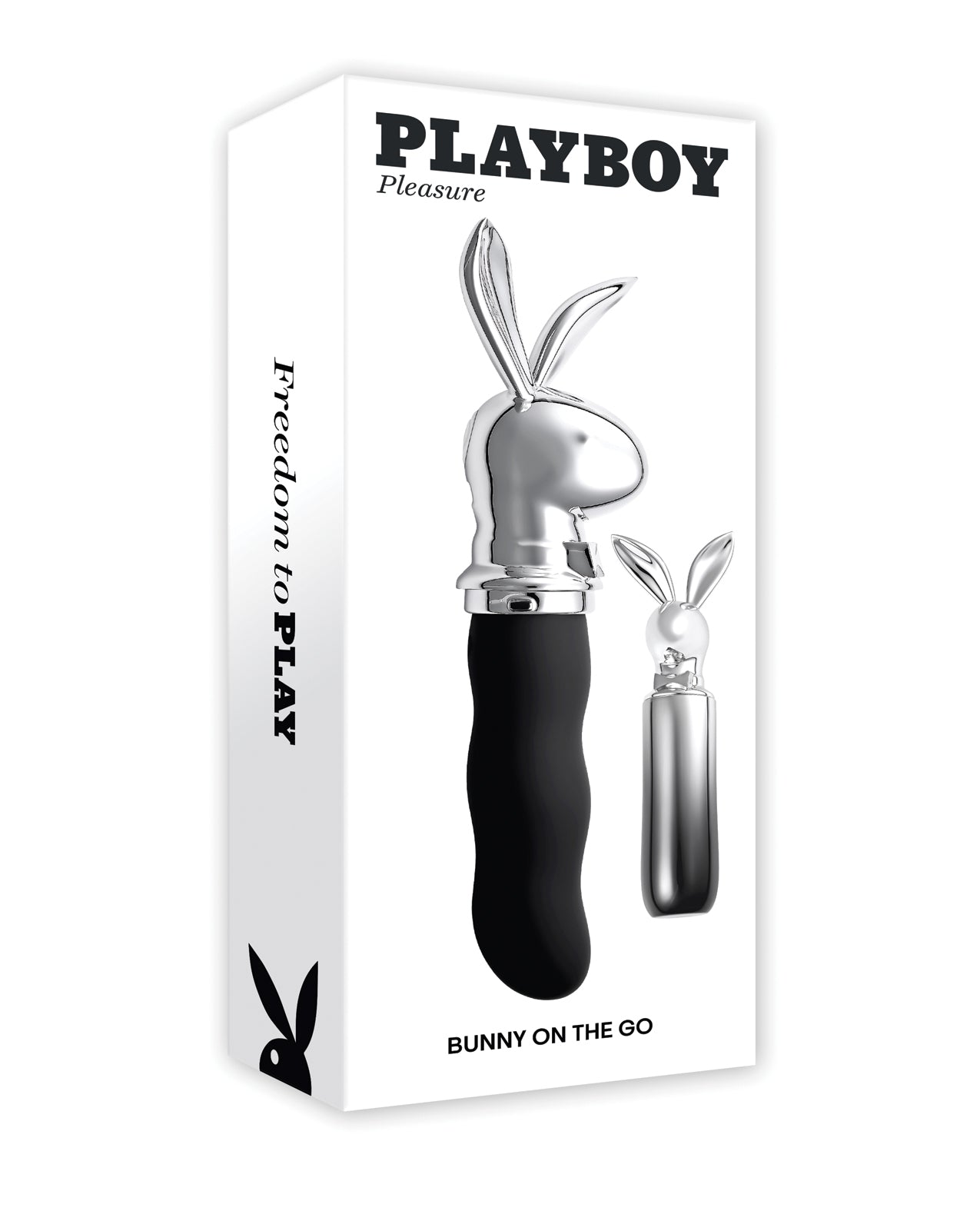 Vibrador flexible Playboy Pleasure Bunny On The Go de 10 velocidades