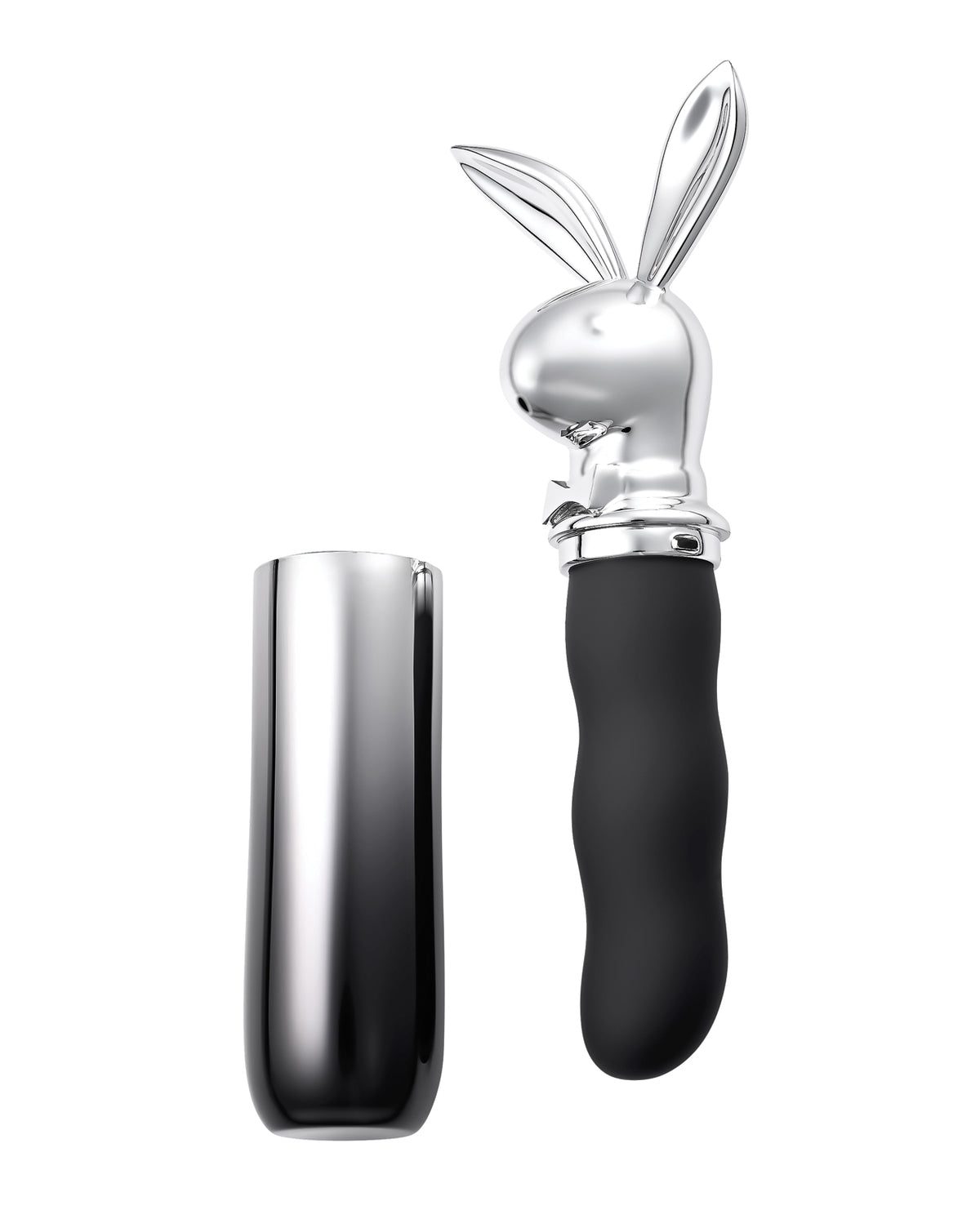 Vibrador flexible Playboy Pleasure Bunny On The Go de 10 velocidades