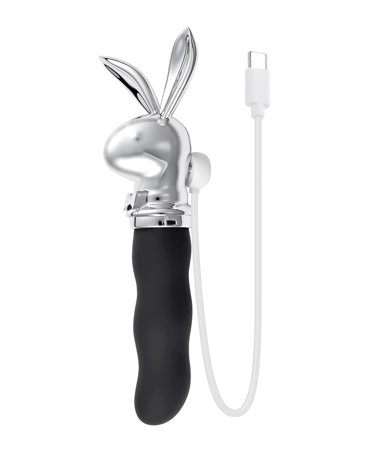 Vibrador flexible Playboy Pleasure Bunny On The Go de 10 velocidades