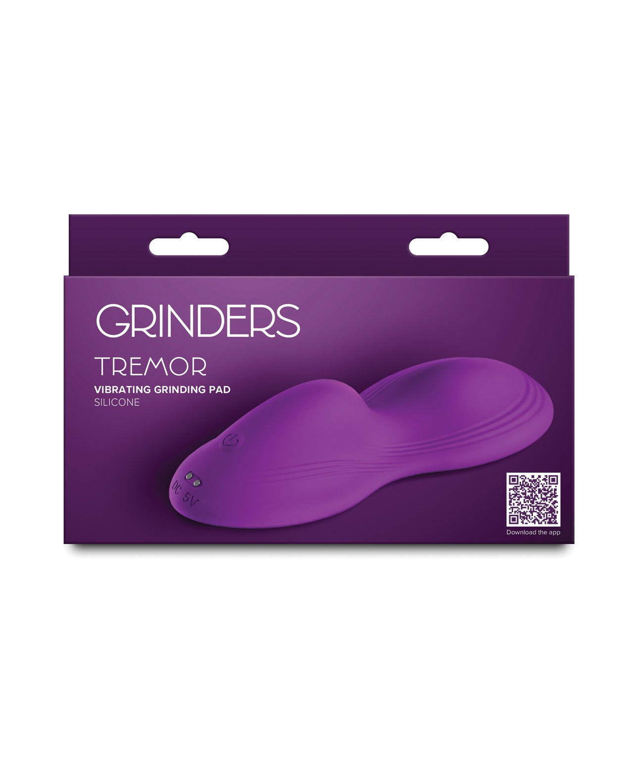 Tremor Vibrating Grinder With Dual Motors And Plush Silicone Violet