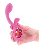 Load image into Gallery viewer, Pretty In Pink Velvet Pink Rechargeable G Spot Rabbit Vibrator
