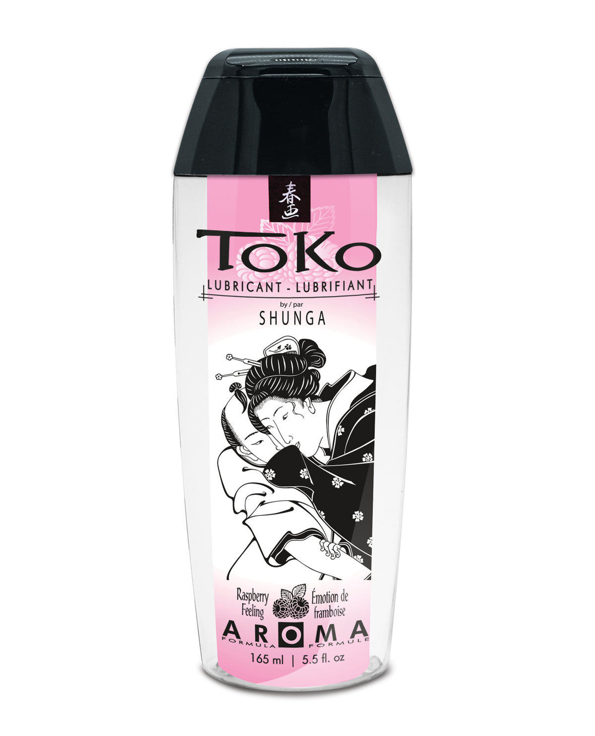 Shunga Toko Aroma Long Lasting Water Based Lubricant Raspberry Flavor 5.5 Oz
