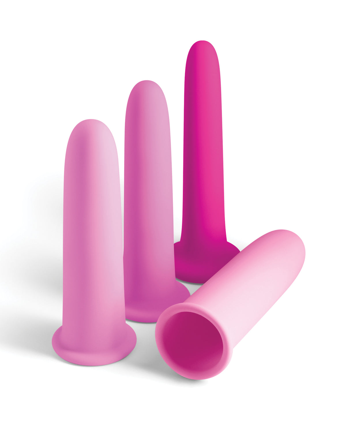Inya Gliders 4個セット シリコン 拡張器 スタッカブルスリーブ付き