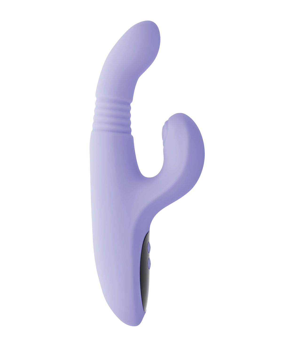Evolved Pep Talk Purple Thrusting Vibrator With Clitoral Stimulator