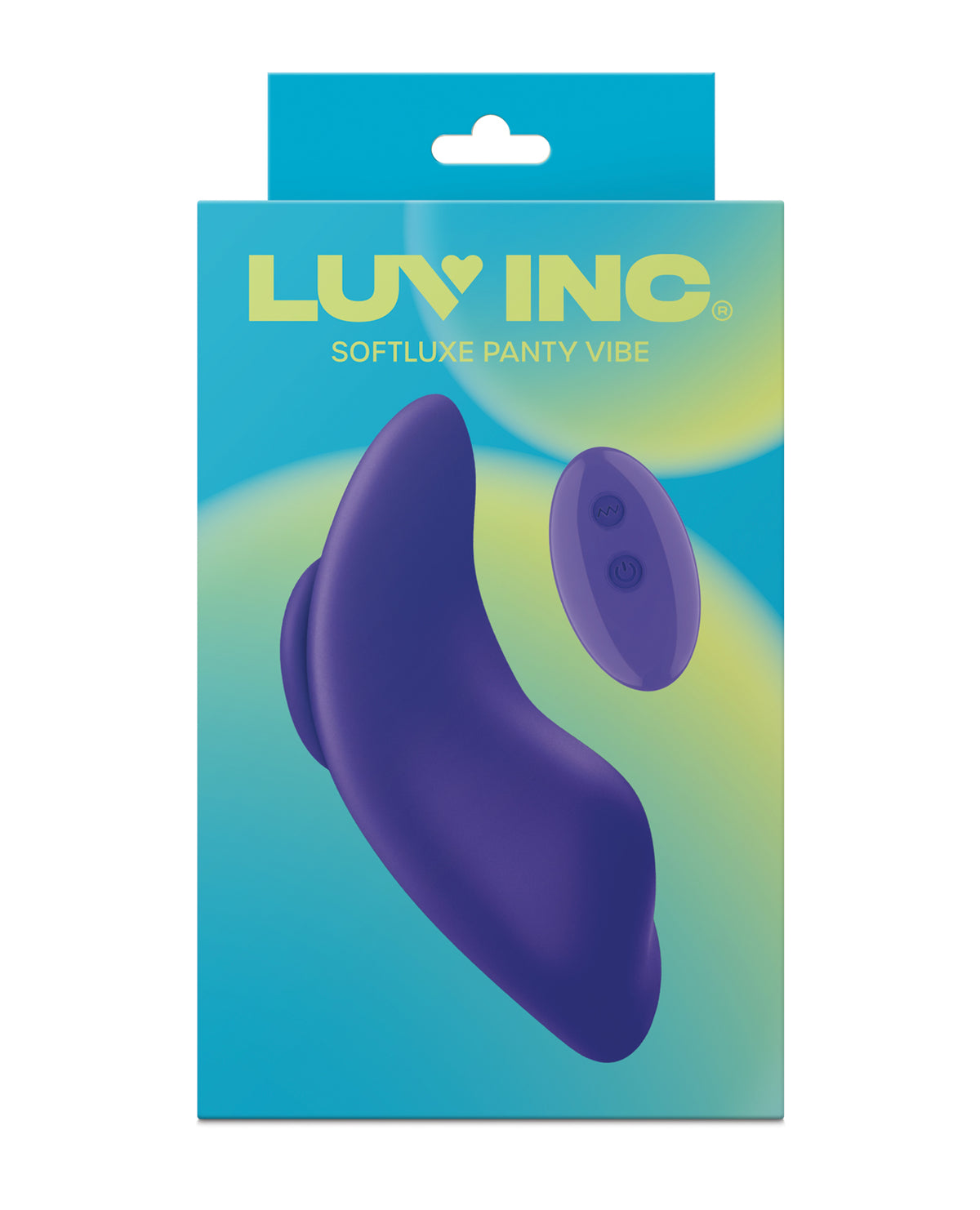 Luv Inc Softluxe Magnetic Panty Vibrator Silicone Wearable Pleasure Purple