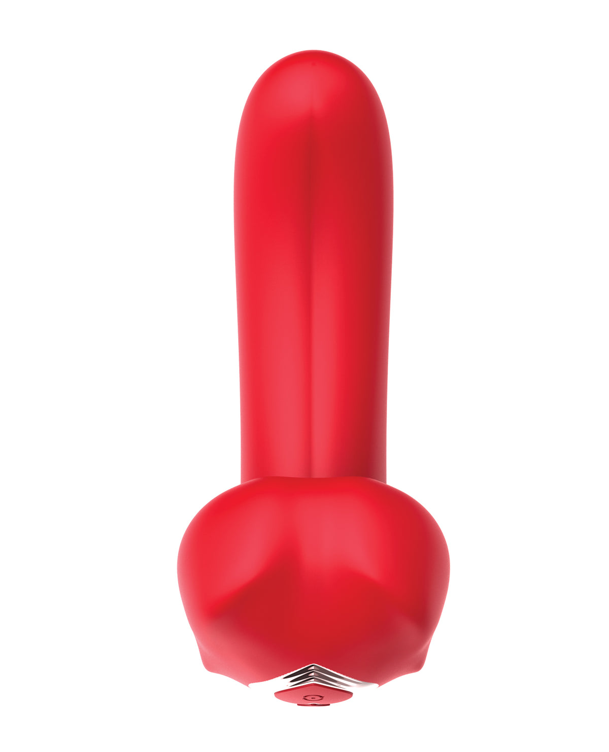 Vibrador de silicona Luv Twirling Tongue con lengua giratoria, rojo, juguete de placer