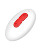 Cargue la imagen en el visor de la galería, Vibrador de silicona Luv Twirling Tongue con lengua giratoria, rojo, juguete de placer
