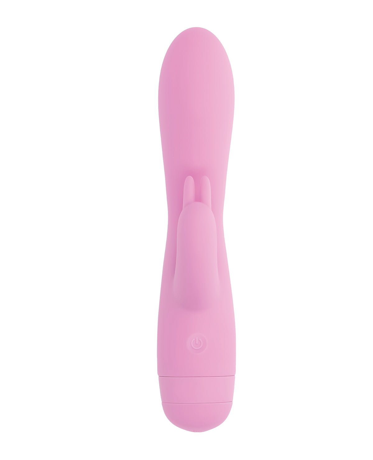 Vibrador conejo de doble motor Evolved con cuello flexible y 7 velocidades, rosa
