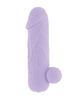 Cargue la imagen en el visor de la galería, Vibrador bala Selopa morado con base de doble bola y funda
