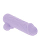 Cargue la imagen en el visor de la galería, Vibrador bala Selopa morado con base de doble bola y funda
