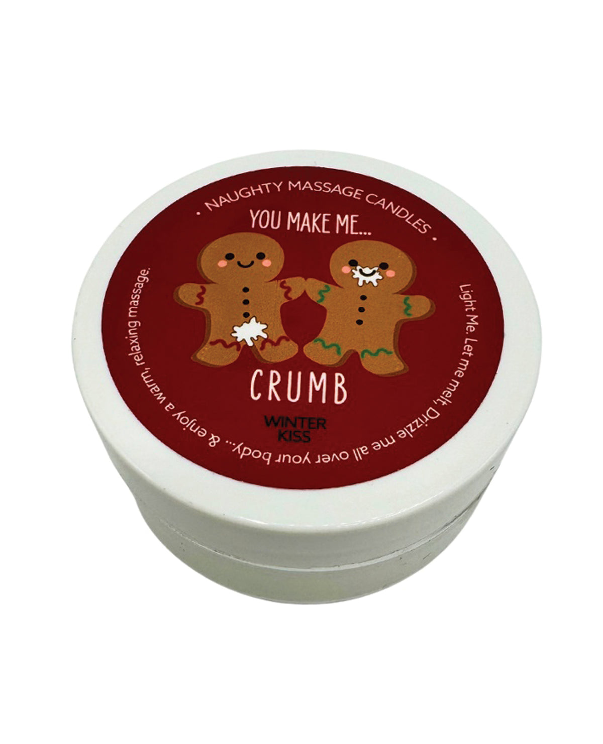 Kama Sutra Holiday Mini Soy Massage Candle Winter Spice Scent