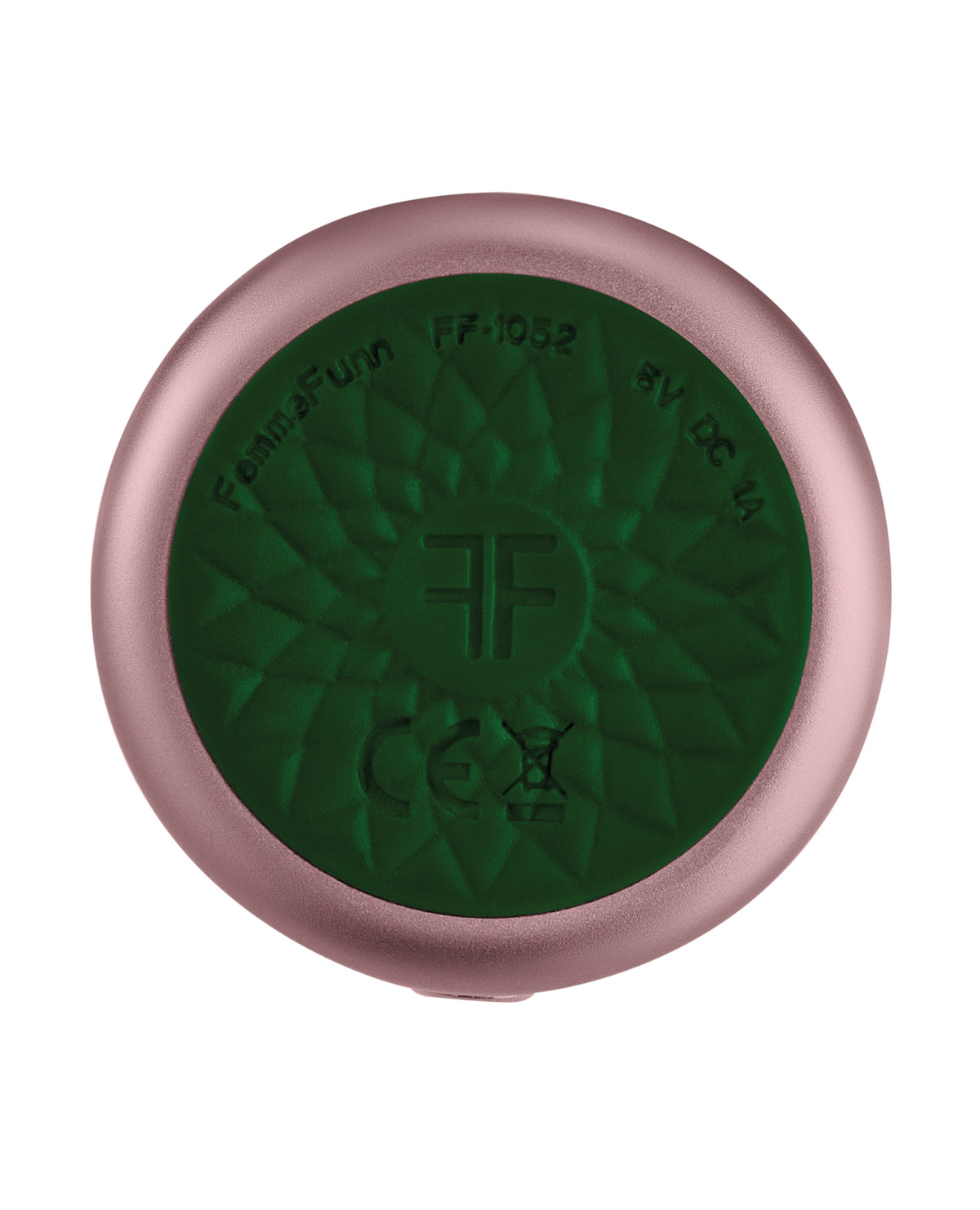 Bougie Plug Rose Gold Anodized Aluminum Vibrating Butt Plug Temperature Play