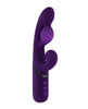 Cargue la imagen en el visor de la galería, Vibrador tipo consolador de globo expansible Evolved Pleasure Puff, morado
