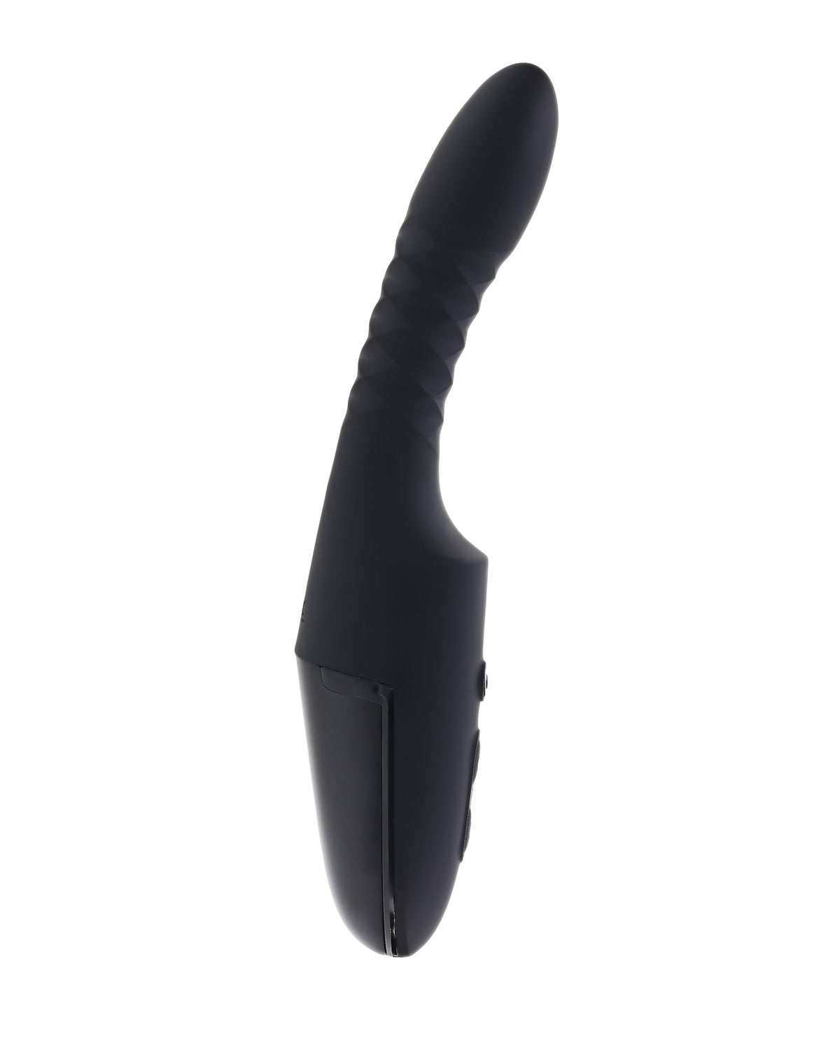 Playboy Pleasure Overdrive Black 7 Speed Heating Vibrator With Suction Base