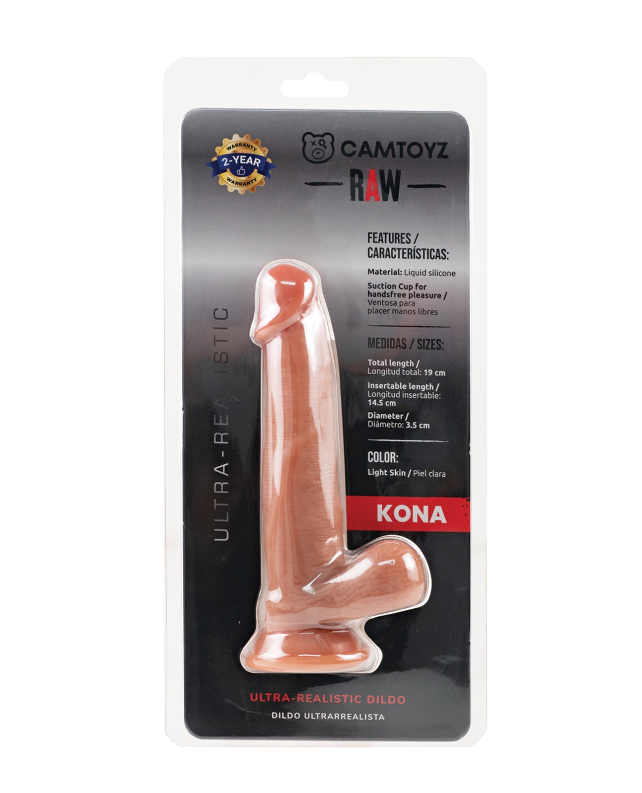 Camtoyz ultrarealistisk dildo - Kona