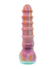 Load image into Gallery viewer, Evolved Fantasy Multicolor Silicone Vibrator With 8 Rings And Suction Base

