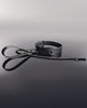 Charger l'image dans la visionneuse de la galerie, Collier réglable avec laisse Gunmetal Glam de la collection Pleasure, avec chaîne amovible
