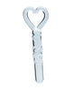Load image into Gallery viewer, Heras Caress 5.9 Inch Curved Glass Dildo With Circular Handle
