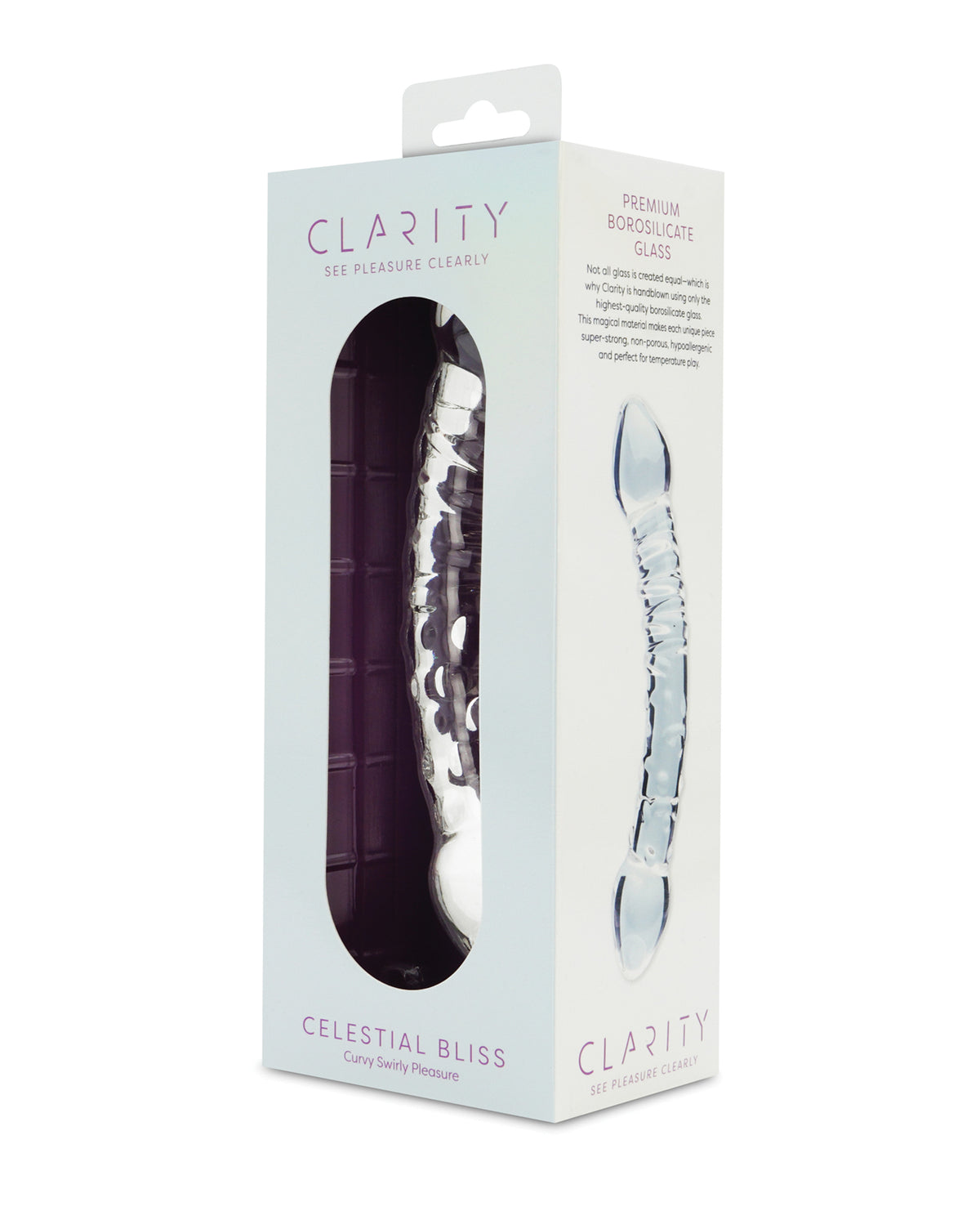 Celestial Bliss Double Ended Glass Dildo Borosilicate Handblown