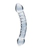 Load image into Gallery viewer, Celestial Bliss Double Ended Glass Dildo Borosilicate Handblown
