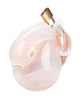 Load image into Gallery viewer, Full Restraint Silicone Cock And Balls Chastity Device White
