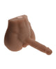 Load image into Gallery viewer, No Eta Evolved Thrusting And Vibrating Realistic Shaft Dildo Dark
