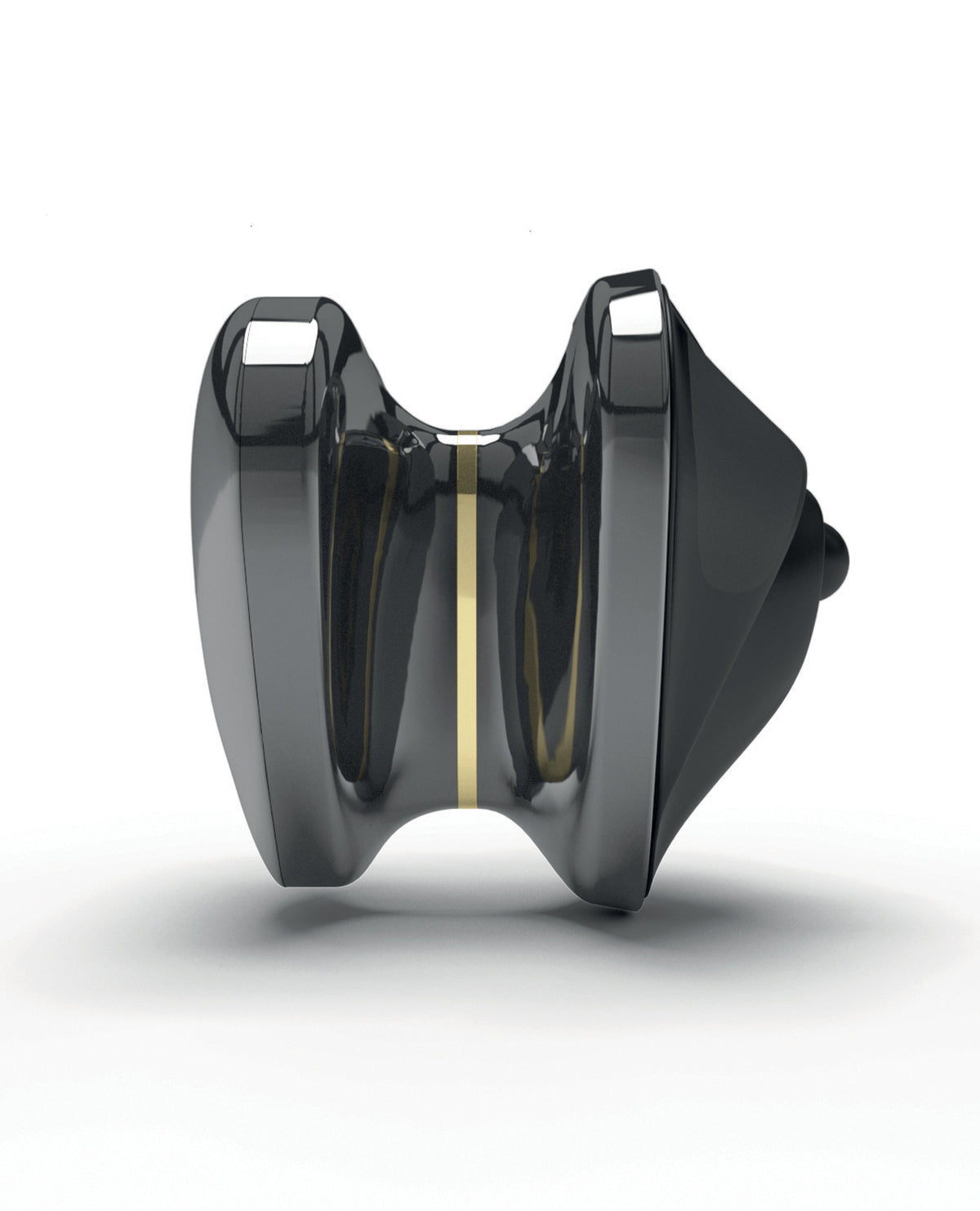 Mystim Hearts Desire EStim Layon Vibrator Black Edition