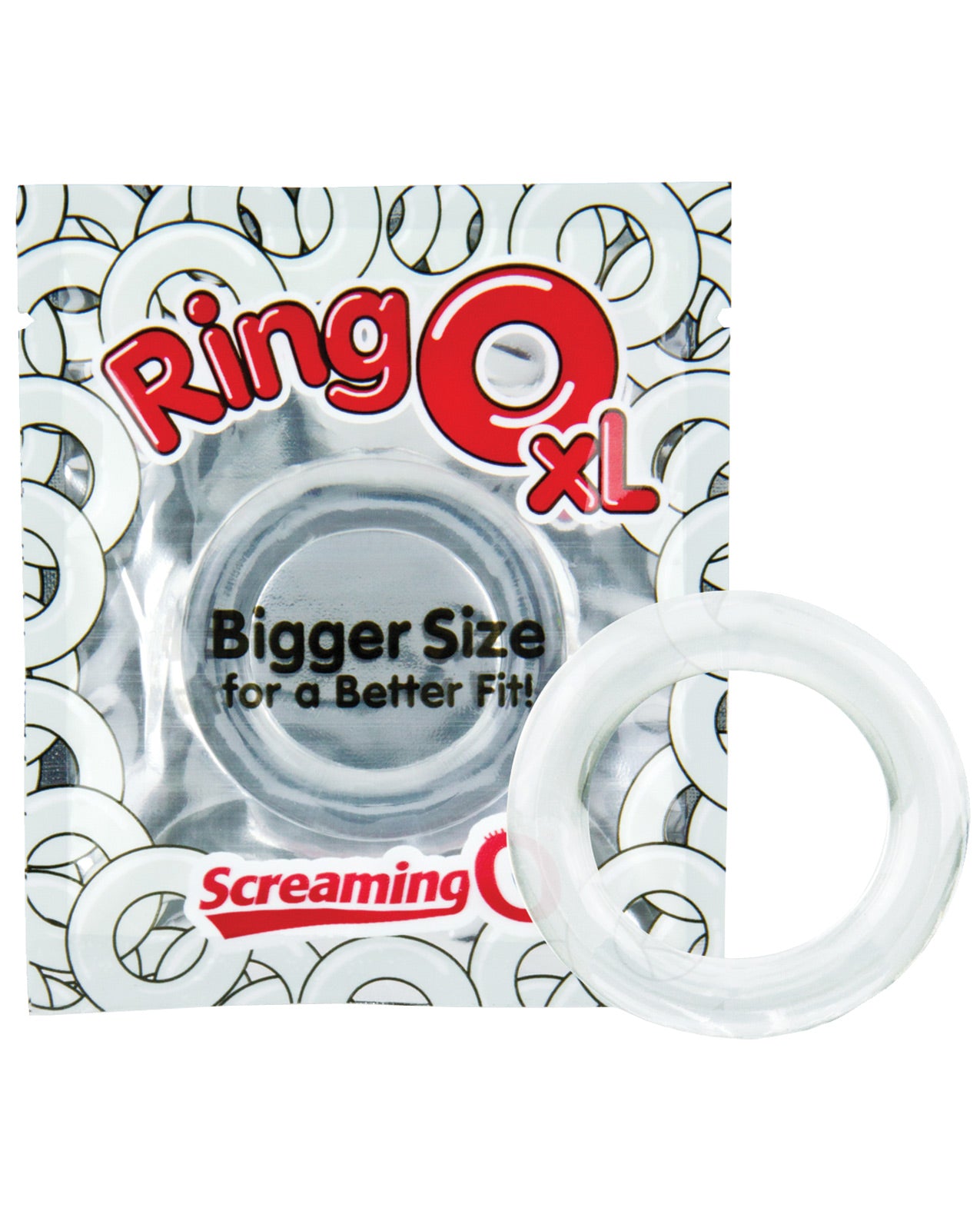 Screaming O Ringo XL Erection Ring Clear Stretchy Male Band