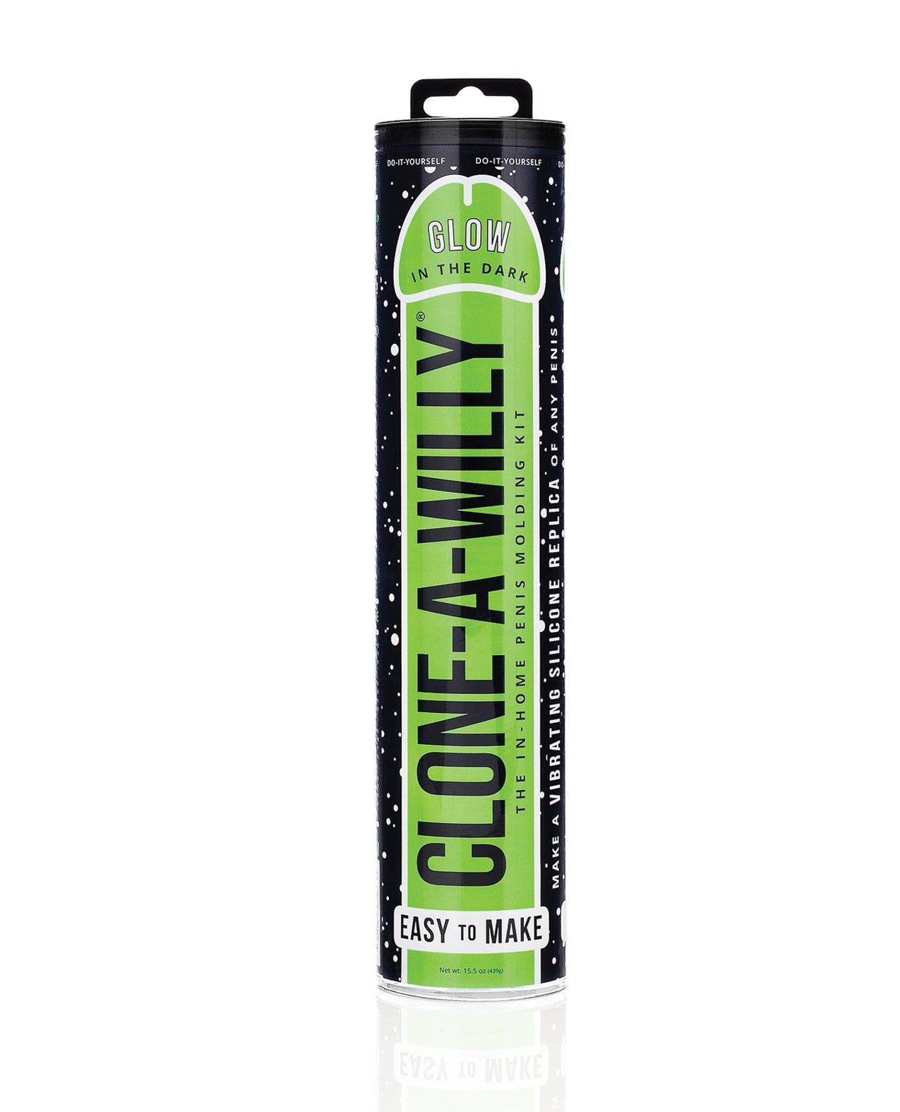 Clone A Willy Kit Vibrating Glow In The Dark Green