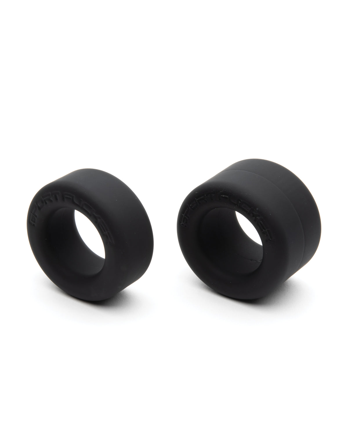 Sport Fucker Nutt Job Two Silicone Rings Set Black
