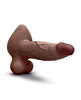 Charger l'image dans la visionneuse de la galerie, Gode réaliste en silicone B-Vibe Slipskin Girthy, 8 Inch, marron

