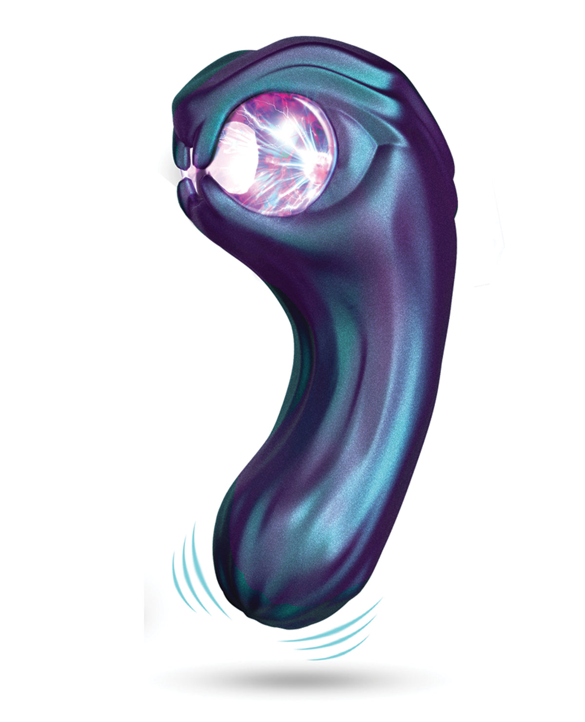 Vibrador de doble extremo Temptasia Viper de Blush con 10 modos de vibración