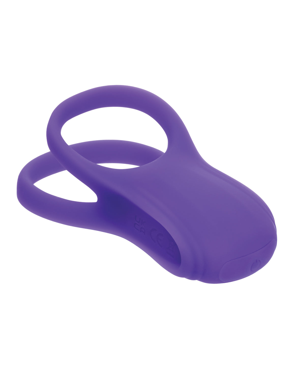 Anillo vibrador recargable de doble apoyo para intensificar el placer en pareja