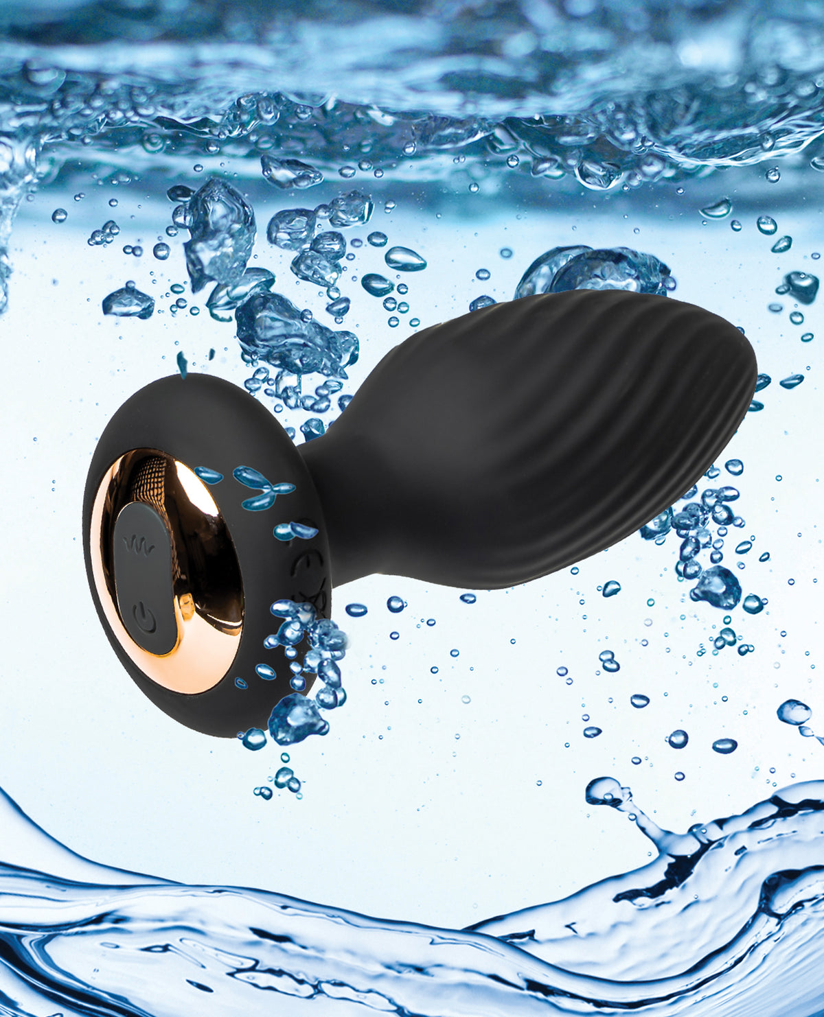 Thrillz The Spin Rotating Anal Plug With Remote Control Ridges
