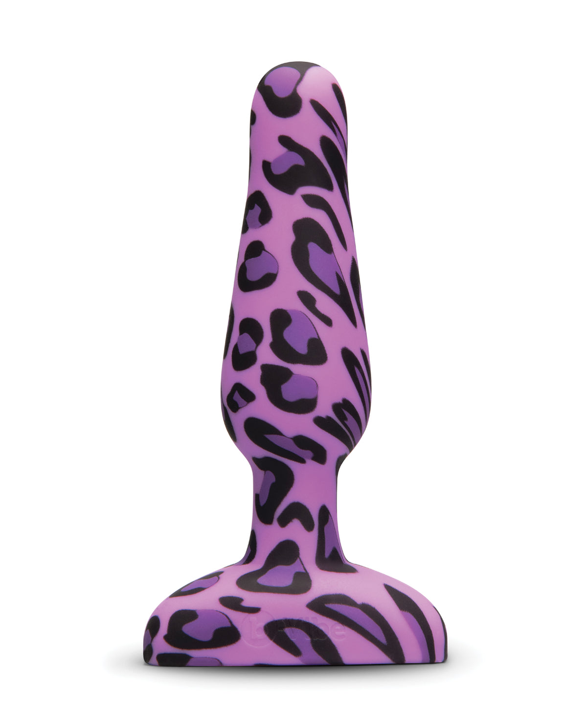 B Vibe Leopard Novice Rechargeable Silicone Plug Featuring 15 Vibrations