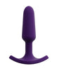 Carica l'immagine nel visualizzatore Galleria, Plug anale conico in silicone morbido VeDO, non vibrante, viola
