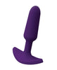 Carica l'immagine nel visualizzatore Galleria, Plug anale conico in silicone morbido VeDO, non vibrante, viola

