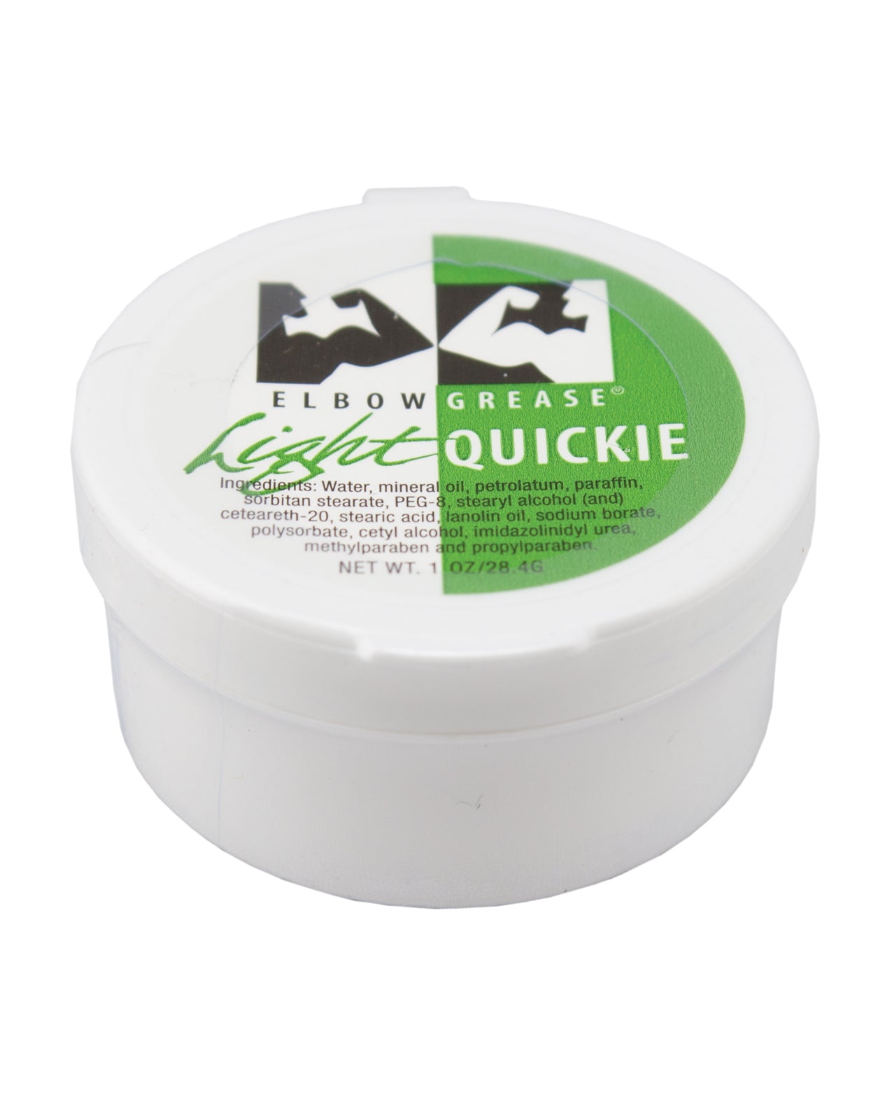 Elbow Grease Light Cream Quickie Mineral Oil Based Lubricant Unscented 1 Oz