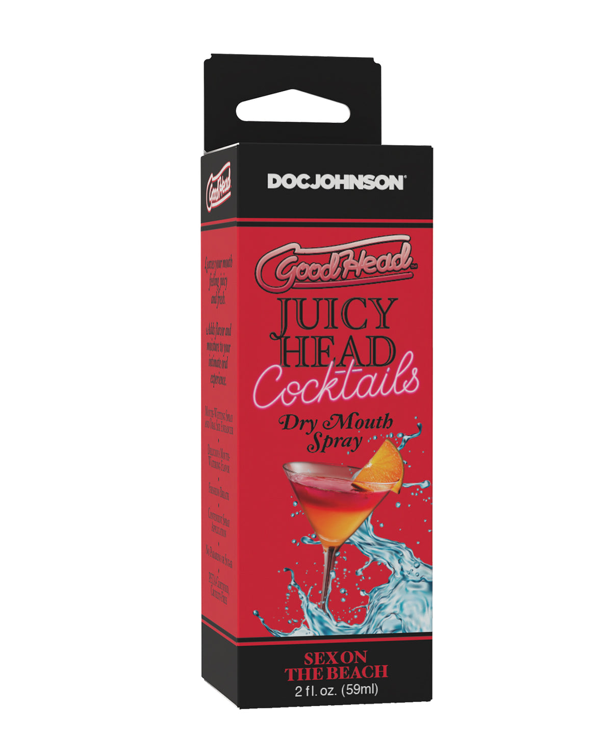 Spray de saliva sin azúcar GoodHead Juicy Head Cocktails Sex On The Beach